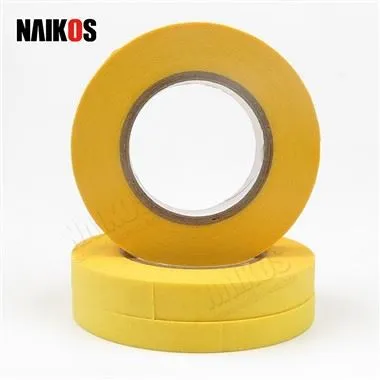 Cinta d'emmascarament d'automòbils d'alta temperatura groga